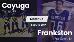 Matchup: Cayuga  vs. Frankston  2017