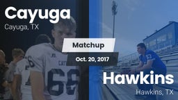 Matchup: Cayuga  vs. Hawkins  2017