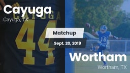 Matchup: Cayuga  vs. Wortham  2019