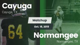 Matchup: Cayuga  vs. Normangee  2019