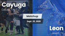 Matchup: Cayuga  vs. Leon  2020