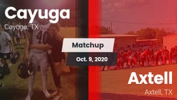 Matchup: Cayuga  vs. Axtell  2020