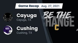 Recap: Cayuga  vs. Cushing  2021