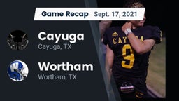 Recap: Cayuga  vs. Wortham  2021