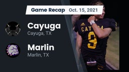 Recap: Cayuga  vs. Marlin  2021