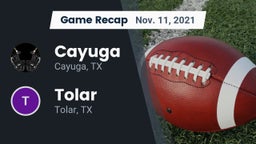 Recap: Cayuga  vs. Tolar  2021