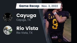 Recap: Cayuga  vs. Rio Vista  2022
