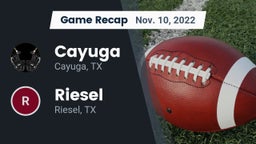 Recap: Cayuga  vs. Riesel  2022