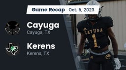 Recap: Cayuga  vs. Kerens  2023