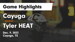 Cayuga  vs Tyler HEAT Game Highlights - Dec. 9, 2022