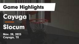 Cayuga  vs Slocum  Game Highlights - Nov. 28, 2023