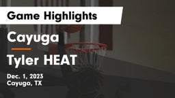 Cayuga  vs Tyler HEAT Game Highlights - Dec. 1, 2023