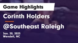 Corinth Holders  vs @Southeast Raleigh Game Highlights - Jan. 20, 2023