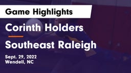 Corinth Holders  vs Southeast Raleigh Game Highlights - Sept. 29, 2022
