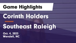 Corinth Holders  vs Southeast Raleigh Game Highlights - Oct. 4, 2023