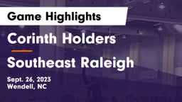 Corinth Holders  vs Southeast Raleigh Game Highlights - Sept. 26, 2023