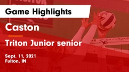 Caston  vs Triton Junior senior  Game Highlights - Sept. 11, 2021