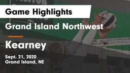 Grand Island Northwest  vs Kearney  Game Highlights - Sept. 21, 2020