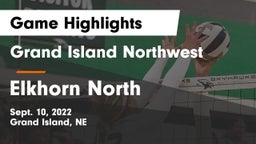 Grand Island Northwest  vs Elkhorn North  Game Highlights - Sept. 10, 2022