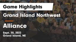 Grand Island Northwest  vs Alliance  Game Highlights - Sept. 30, 2022