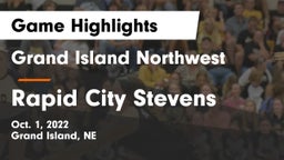 Grand Island Northwest  vs Rapid City Stevens  Game Highlights - Oct. 1, 2022