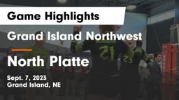 Grand Island Northwest  vs North Platte  Game Highlights - Sept. 7, 2023