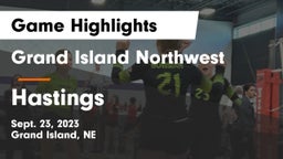 Grand Island Northwest  vs Hastings  Game Highlights - Sept. 23, 2023