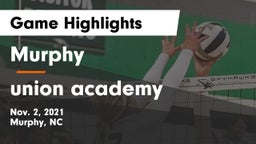 Murphy  vs union academy Game Highlights - Nov. 2, 2021