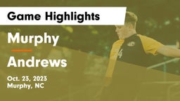 Murphy  vs Andrews  Game Highlights - Oct. 23, 2023