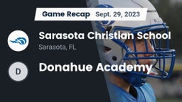 Recap: Sarasota Christian School vs. Donahue Academy 2023