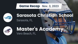 Recap: Sarasota Christian School vs. Master's Academy 2023