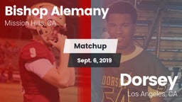 Matchup: Bishop Alemany High  vs. Dorsey  2019
