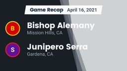 Recap: Bishop Alemany  vs. Junipero Serra  2021
