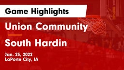 Union Community  vs South Hardin  Game Highlights - Jan. 25, 2022