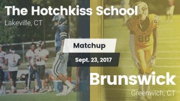 Matchup: The Hotchkiss School vs. Brunswick  2017