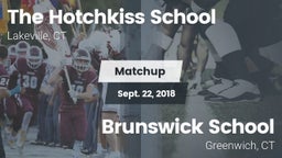 Matchup: The Hotchkiss School vs. Brunswick School 2018