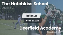 Matchup: The Hotchkiss School vs. Deerfield Academy  2018