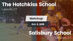 Matchup: The Hotchkiss School vs. Salisbury School  2018
