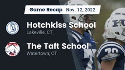 Recap: Hotchkiss School vs. The Taft School 2022
