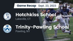Recap: Hotchkiss School vs. Trinity-Pawling School 2023