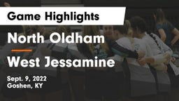 North Oldham  vs West Jessamine  Game Highlights - Sept. 9, 2022