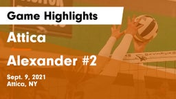 Attica  vs Alexander #2 Game Highlights - Sept. 9, 2021