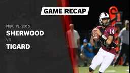Recap: Sherwood  vs. Tigard  2015