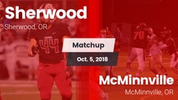 Matchup: Sherwood  vs. McMinnville  2018