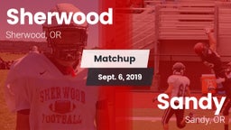 Matchup: Sherwood  vs. Sandy  2019