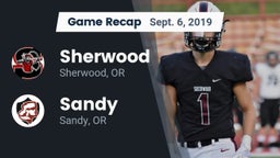 Recap: Sherwood  vs. Sandy  2019