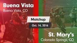 Matchup: Buena Vista High vs. St. Mary's  2016