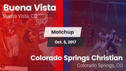 Matchup: Buena Vista High vs. Colorado Springs Christian  2017