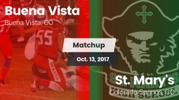 Matchup: Buena Vista High vs. St. Mary's  2017