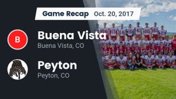 Recap: Buena Vista  vs. Peyton  2017